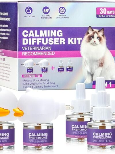 Purple Cat Calming Diffuser Kit